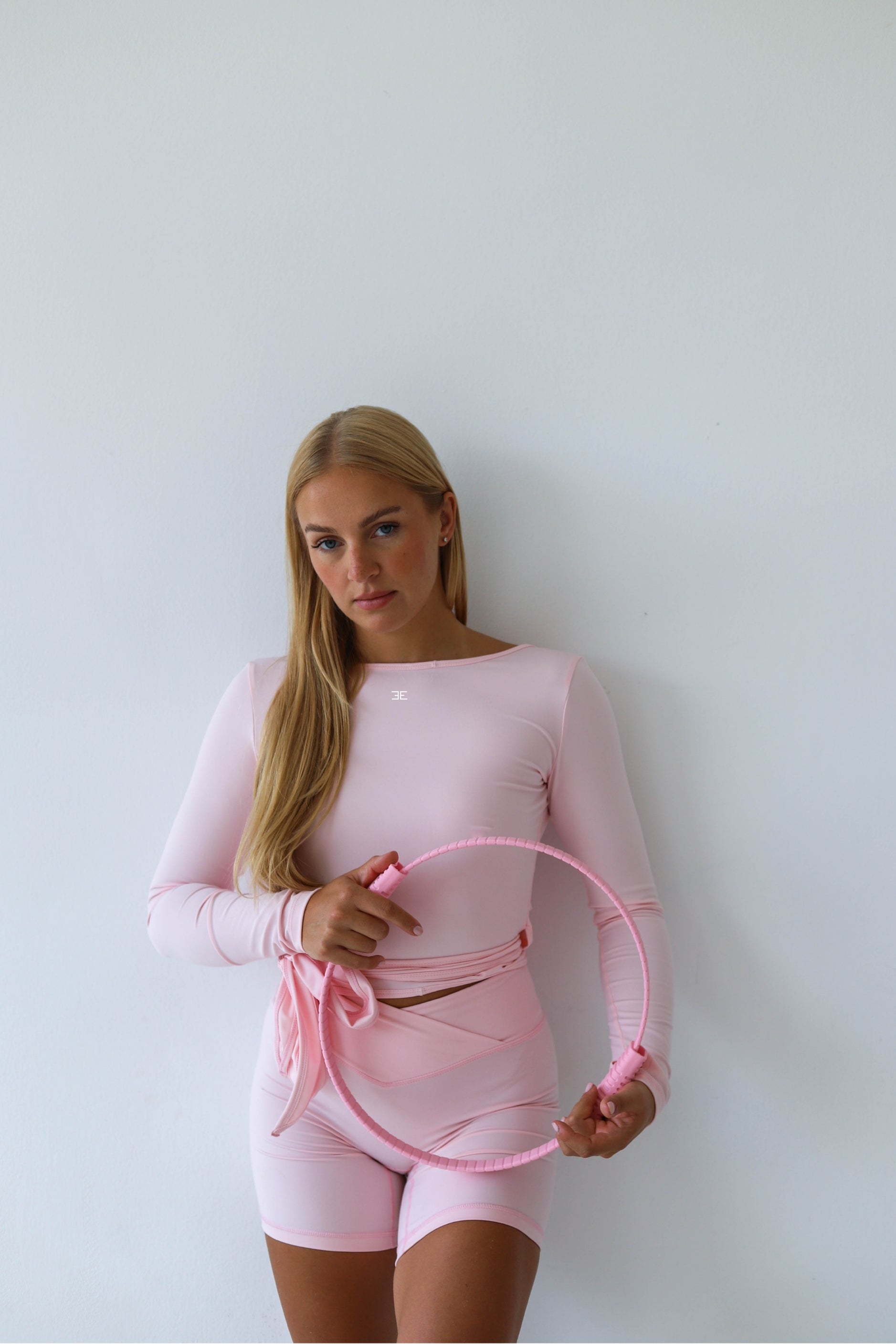Second Skin Soft Pink High Waist V-shaped Pilates Shorts