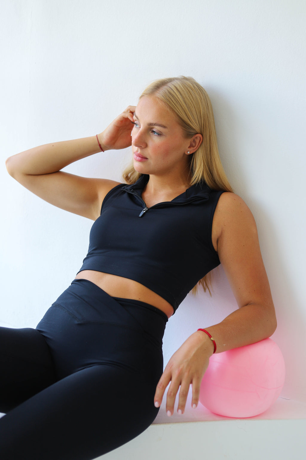 Second Skin Black High Waist V-Rise Pilates Leggings
